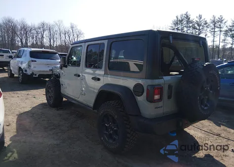 2023 Jeep Wrangler 4Xe 4X4 из США, поврежденный, VIN 1C4JJXN65PW690228